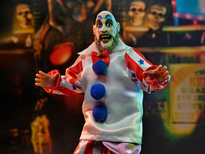 House of 1000 Corpses – 20th Anniversary 8” Clothed Action Figure – Captain Spaulding