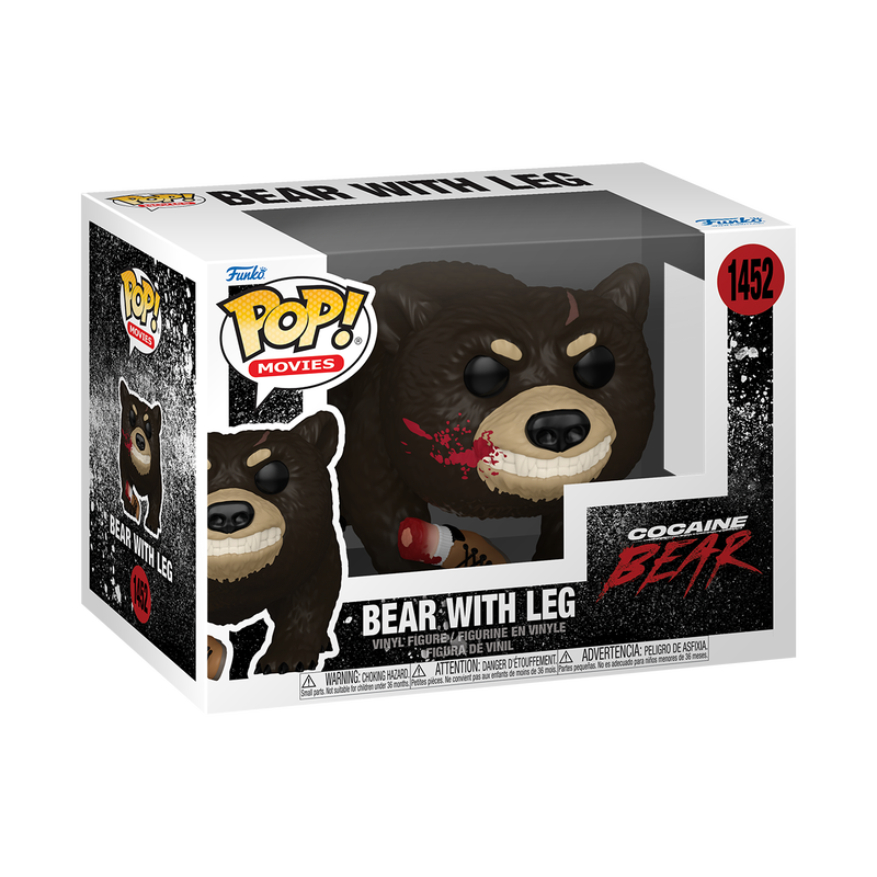 Cocaine Bear w/Leg Funko Pop