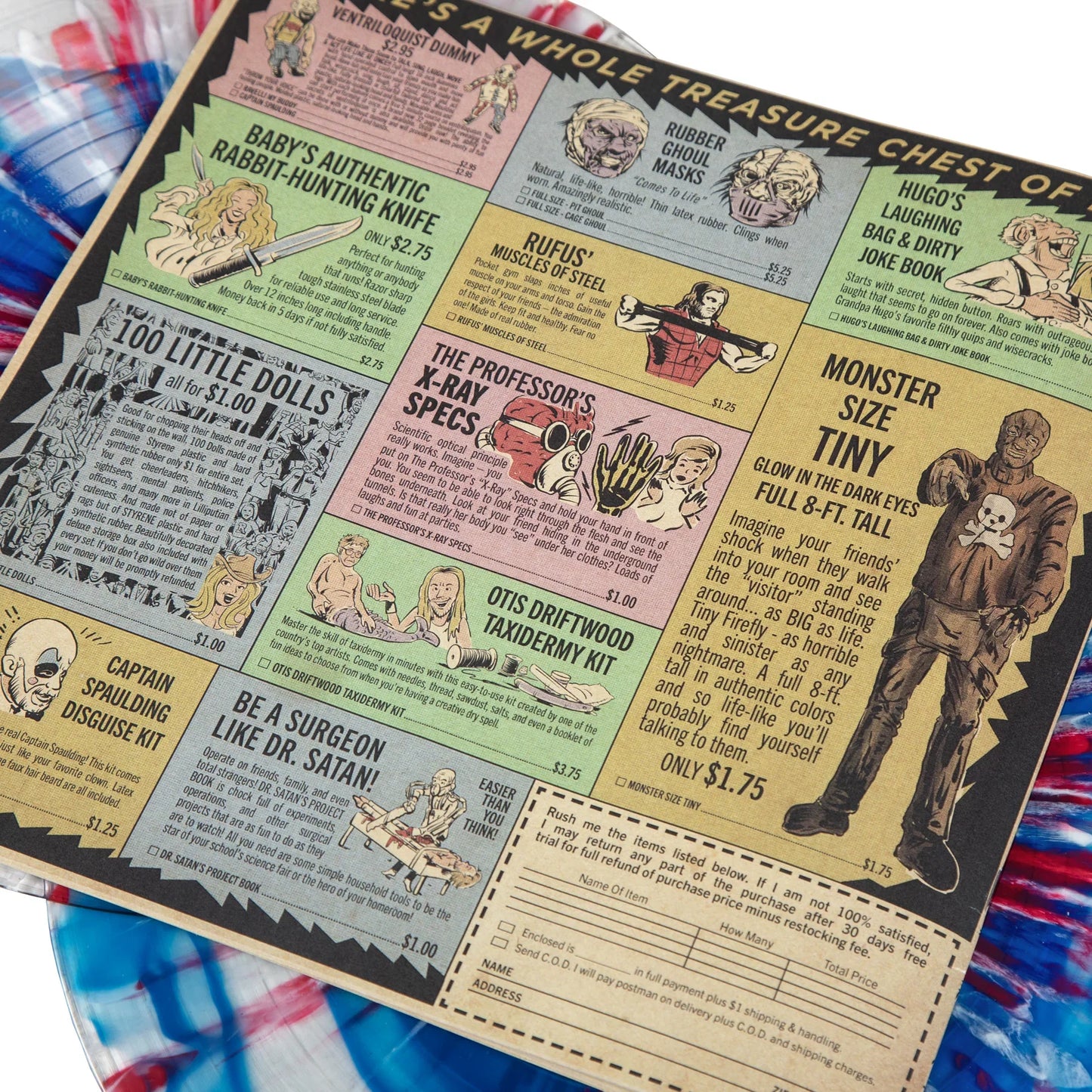 Waxwork Records The Words & Music of House Of 1000 Corpses (Halloween Party Variant)