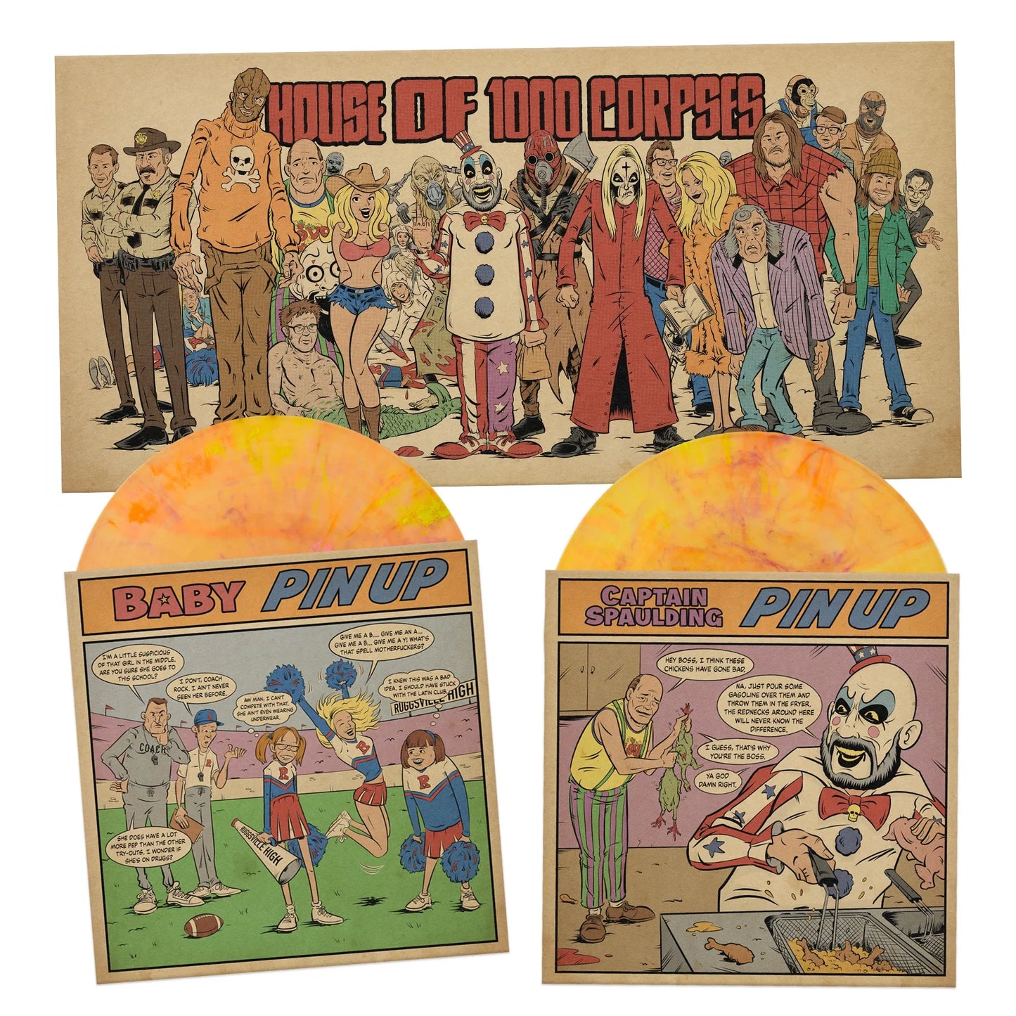 Waxwork Records The Words & Music of House Of 1000 Corpses (Halloween Party Variant)