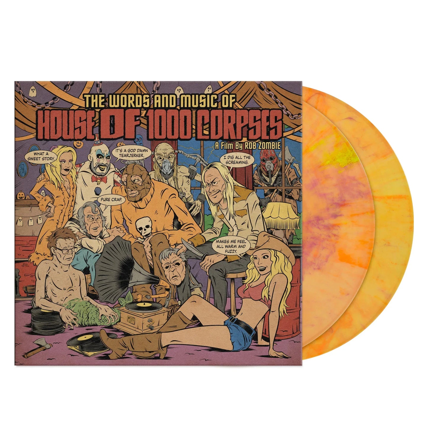 Waxwork Records The Words & Music of House Of 1000 Corpses (Halloween Party Variant)