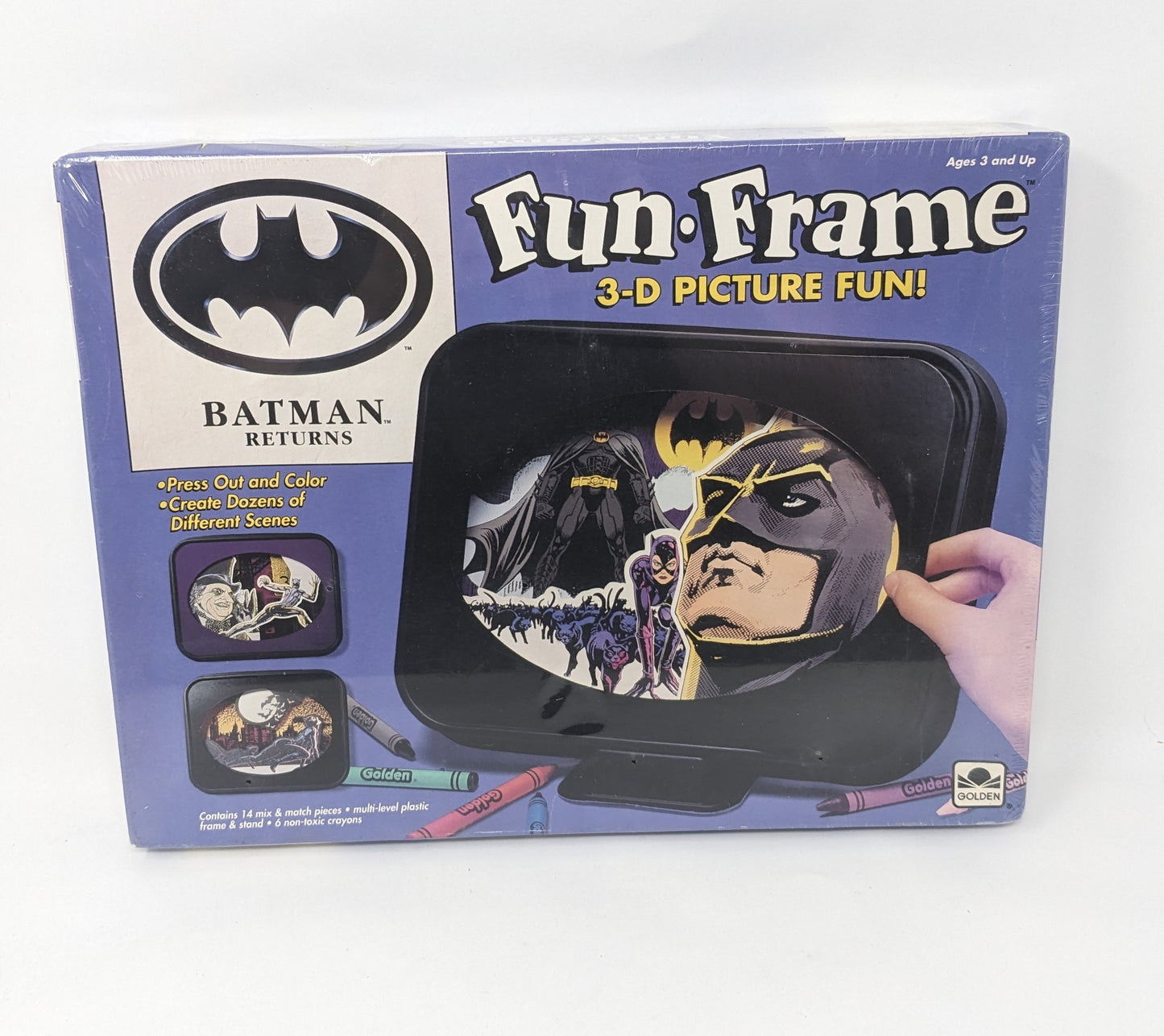 Vtg (1992) Batman Returns Fun Frame Set Sealed