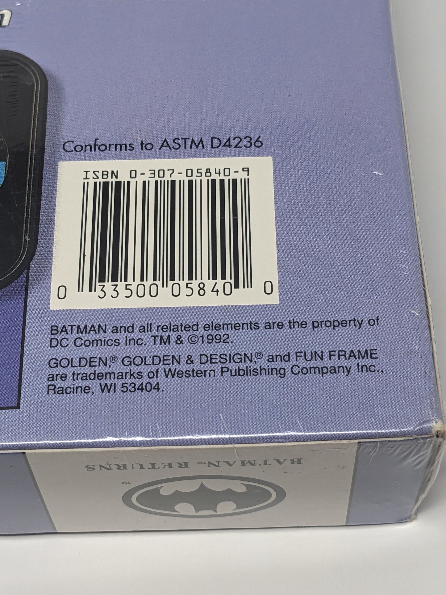Vtg (1992) Batman Returns Fun Frame Set Sealed