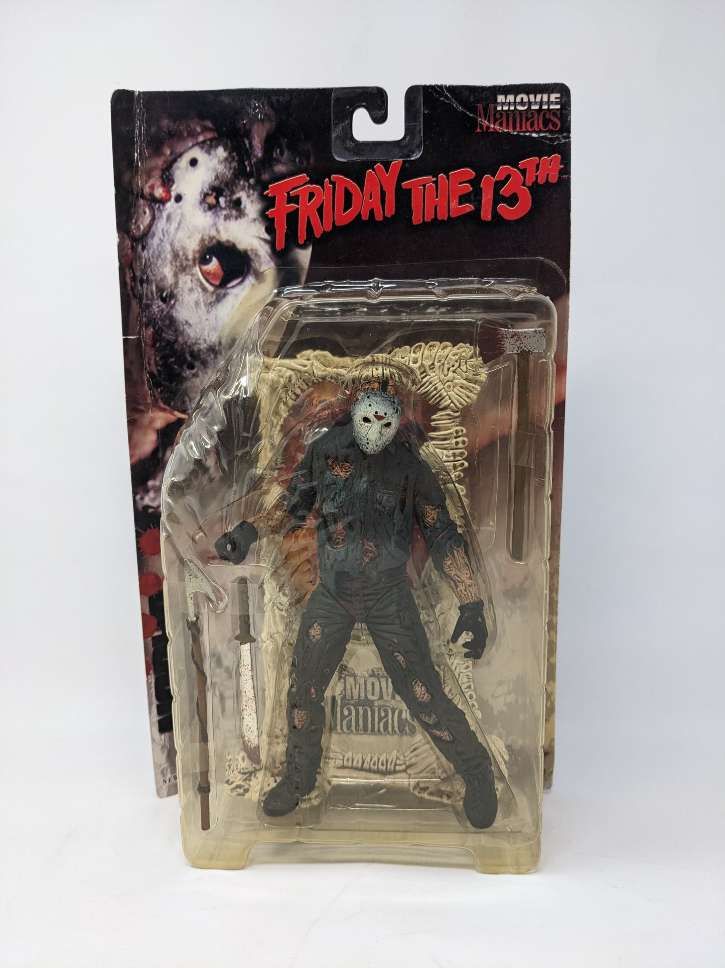 Vtg (1998) Friday the 13th McFarlane Movie Maniacs Jason Voorhees Figure