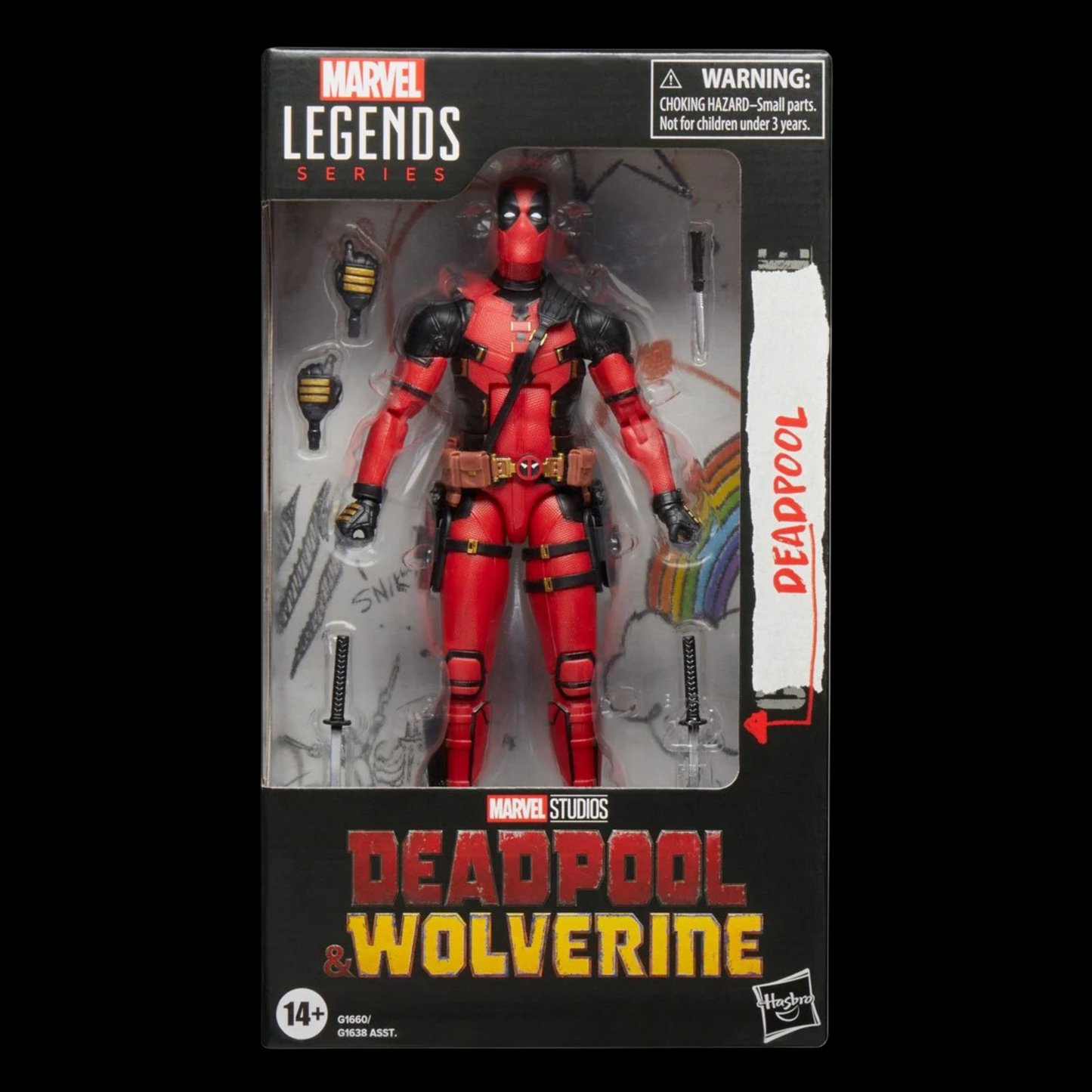 Deadpool & Wolverine Marvel Legends Deadpool 6-Inch Action Figure