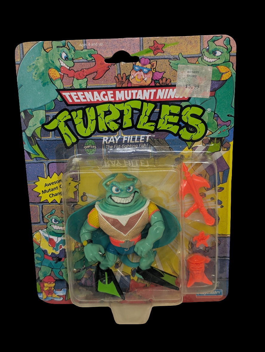 Vtg (1990) TMNT Ray Fillet Figure