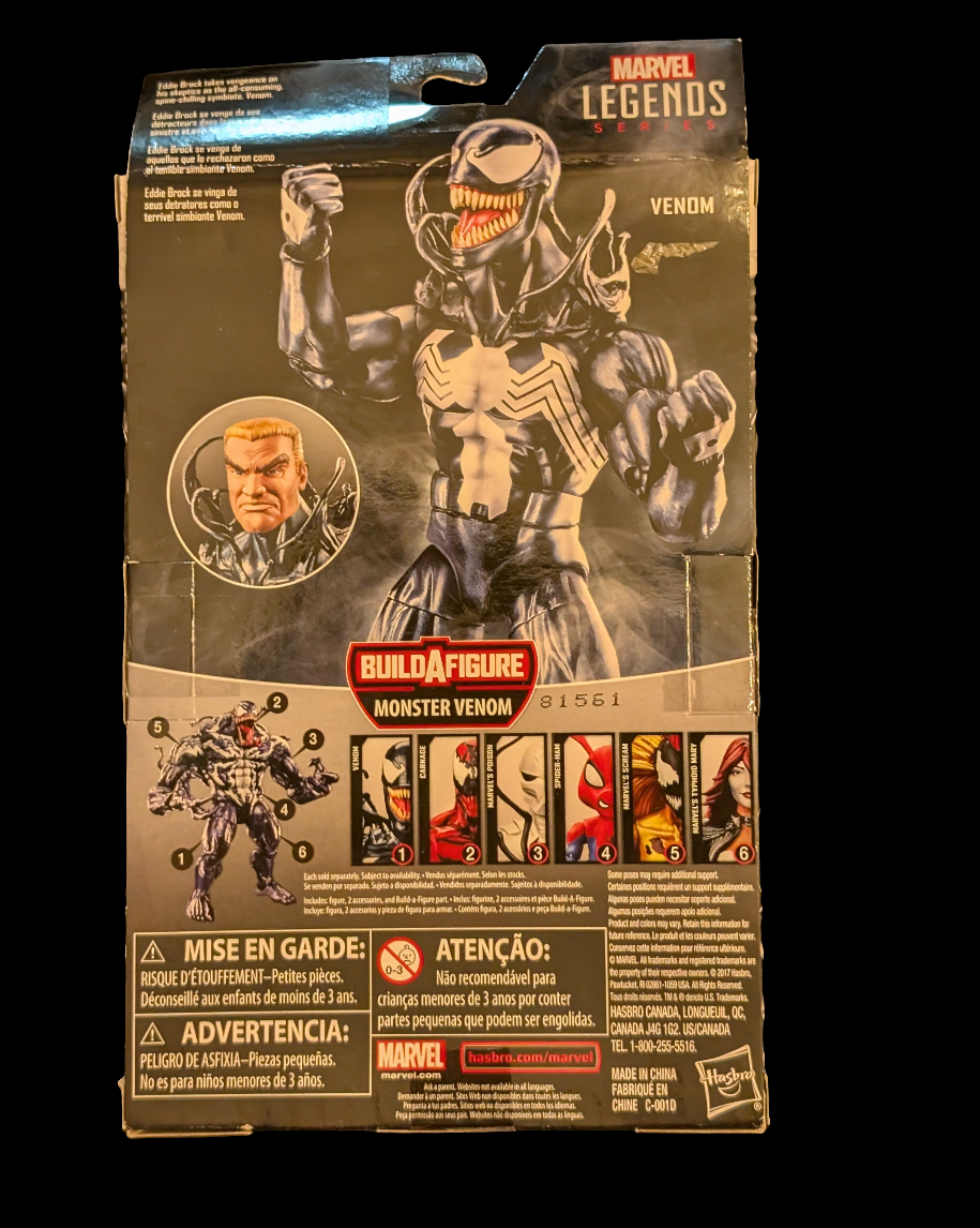 Marvel Legends Monster Venom BAF Wave Venom Figure