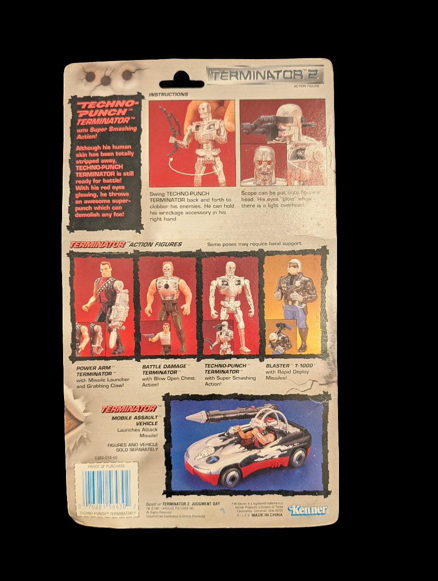 Techno-Punch Terminator Action Figure (1991)