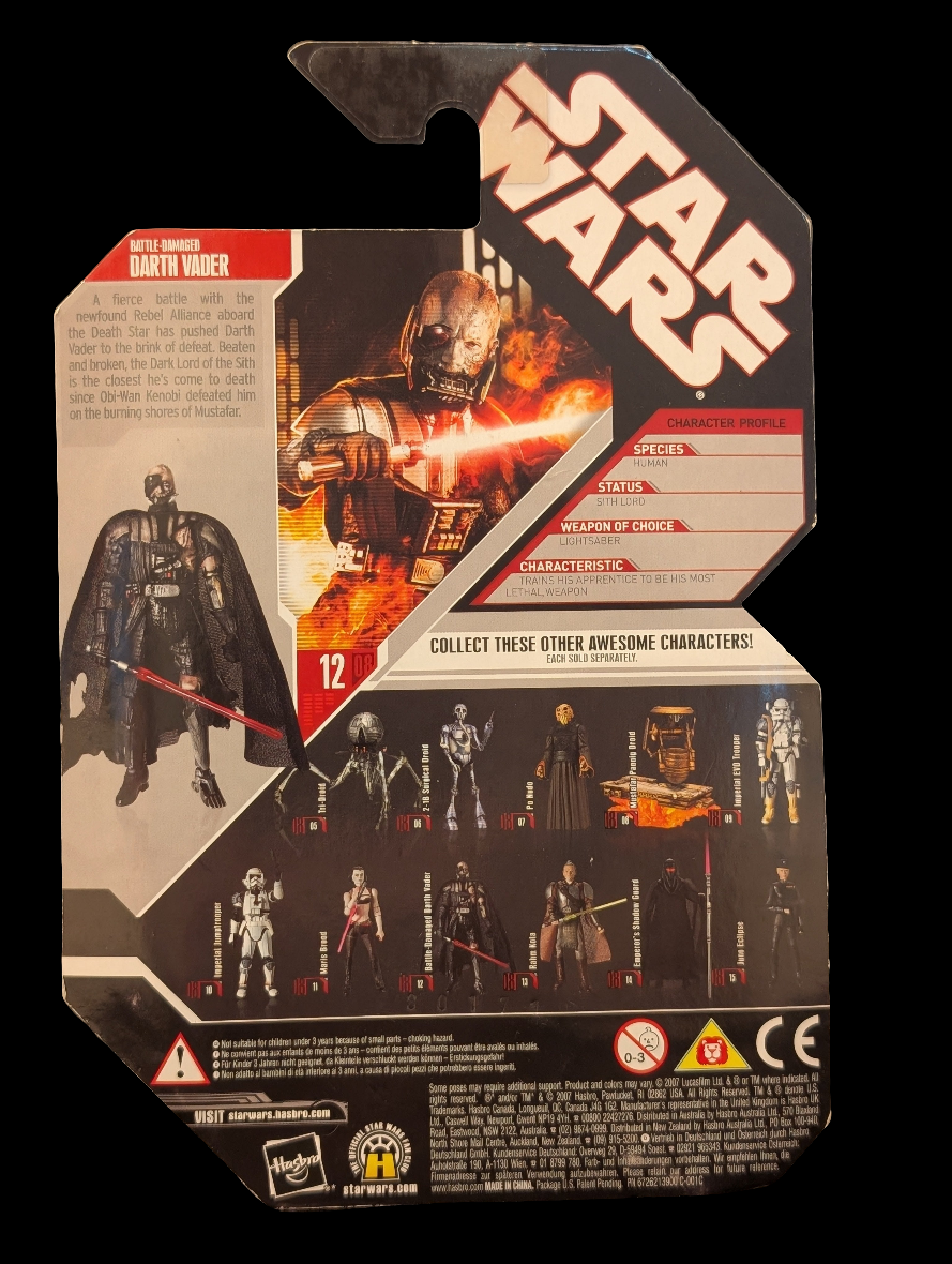 Star Wars Battle Damaged Darth Vader Figure