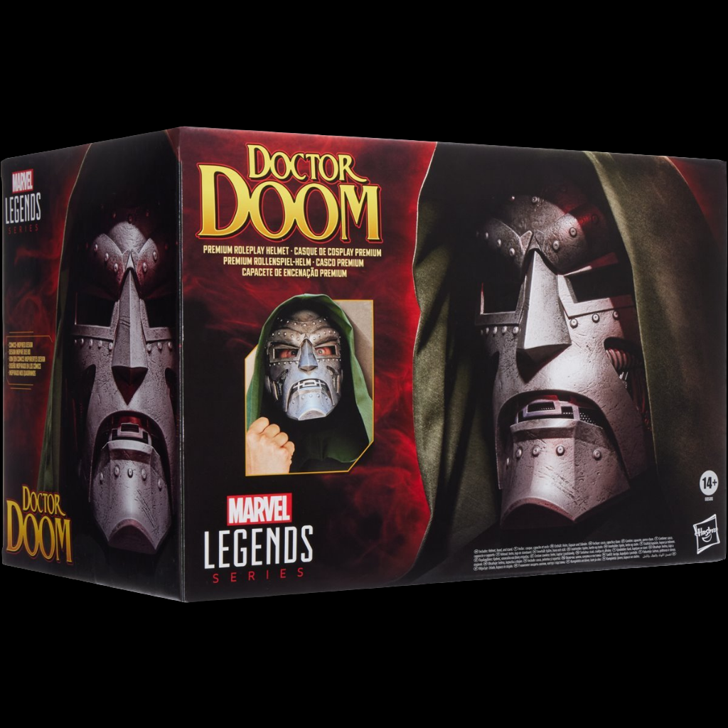 Fantastic Four Marvel Legends Doctor Doom Premium Roleplay Helmet Prop Replica