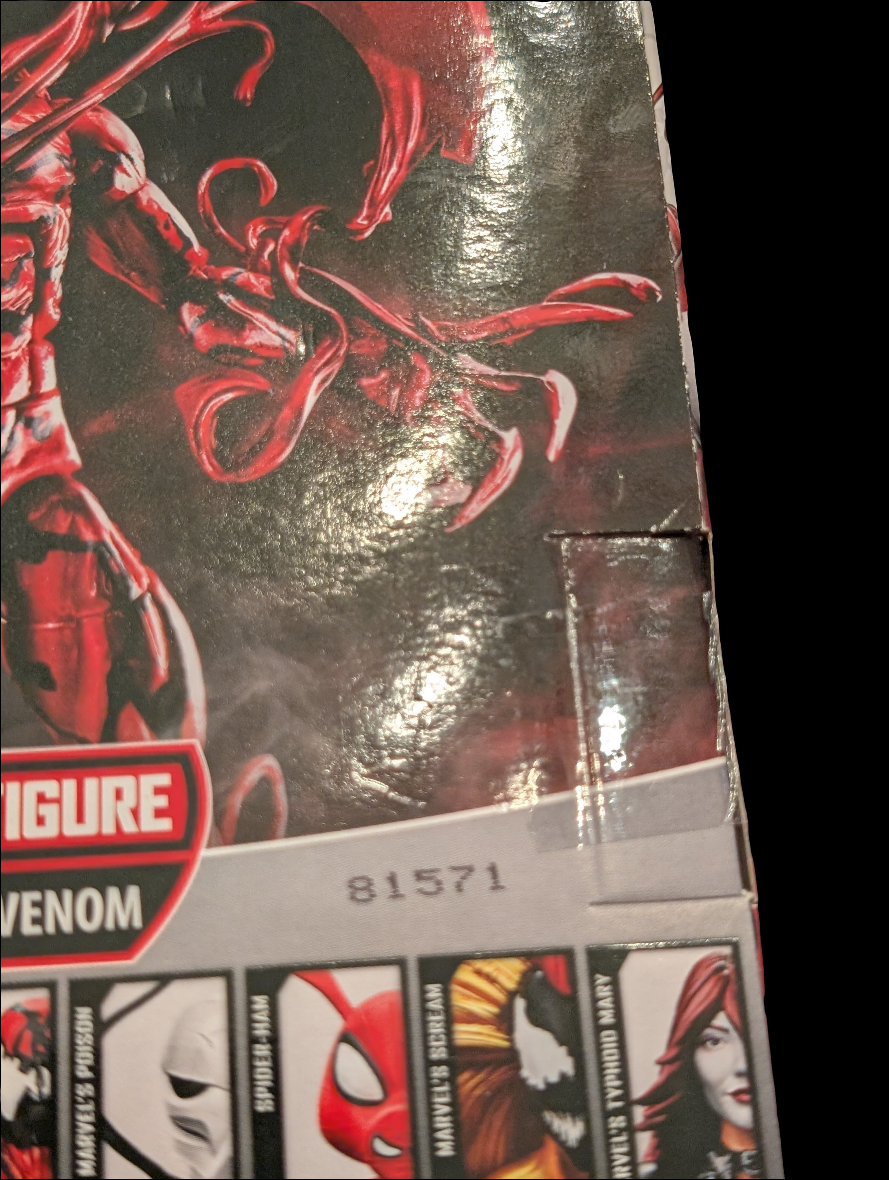 Marvel Legends Monster Venom BAF Wave Carnage Figure