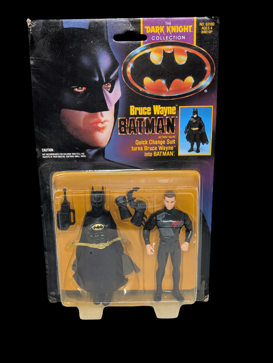 Vtg (1990) Dark Knight Collection Bruce Wayne Figure
