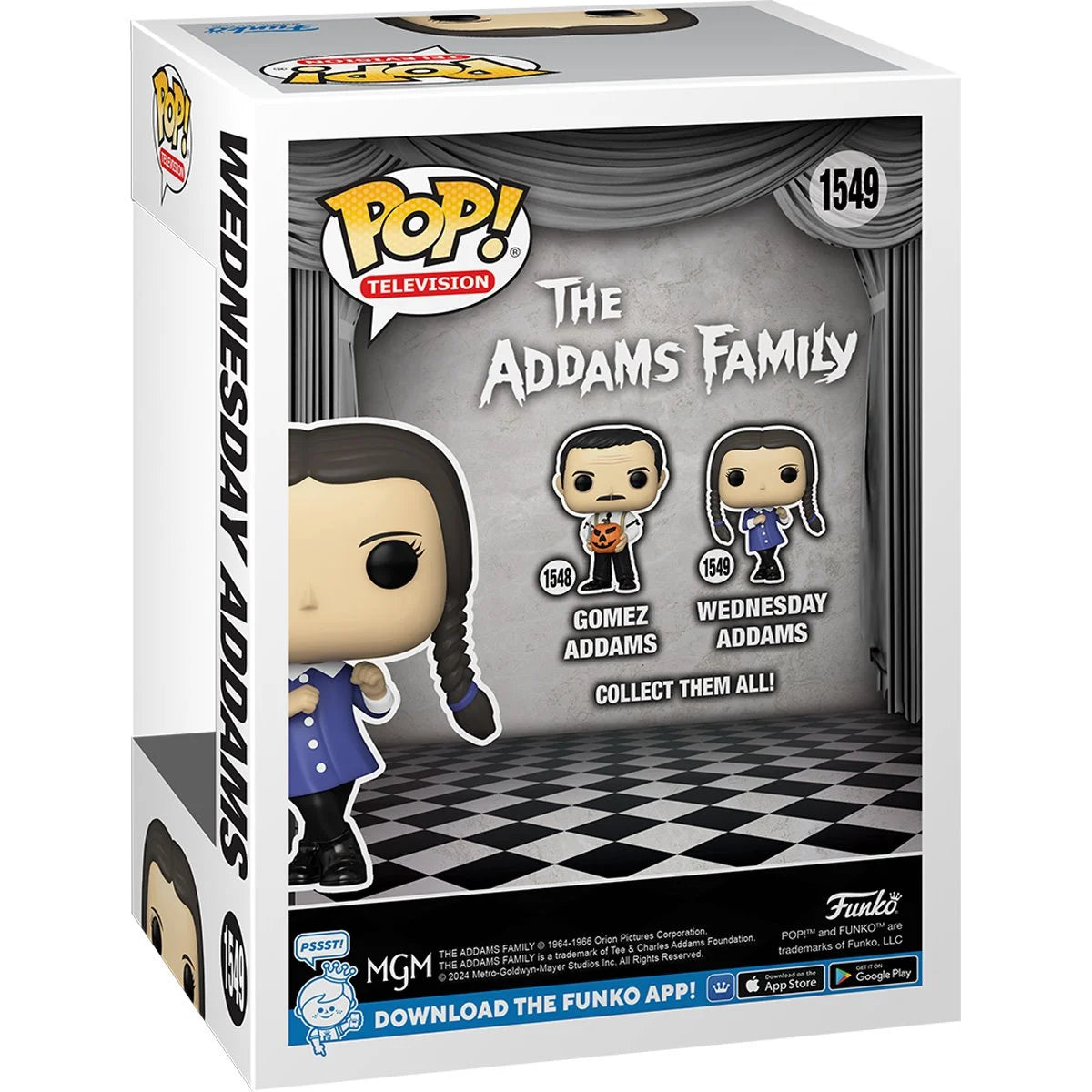 The Addams Family Wednesday Adams (Dancing) Funko Pop! Vinyl Figure #1549