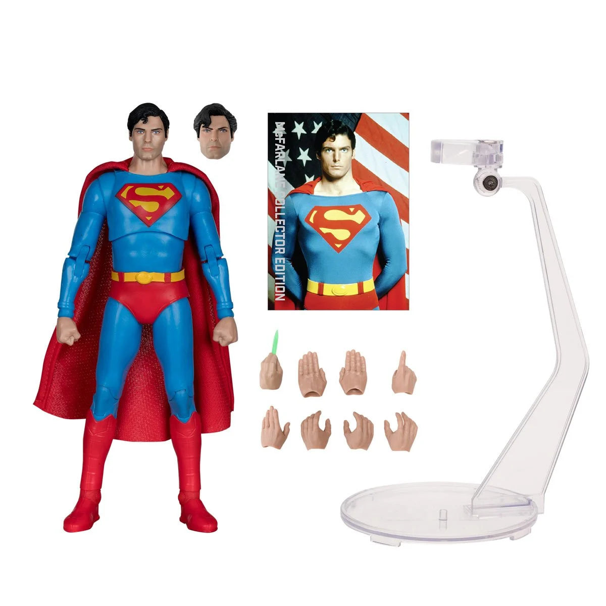 DC McFarlane Collector Edition Superman: The Movie 1978 Superman 7-Inch Scale Action Figure #25