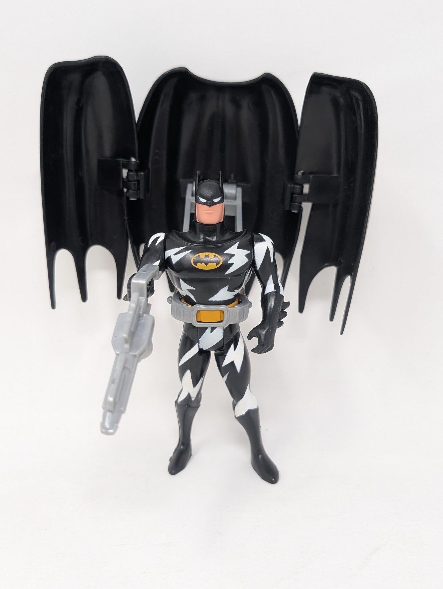 Vtg (1993) Batman The Animated Series Lightning Strike Batman Figure (Loose)