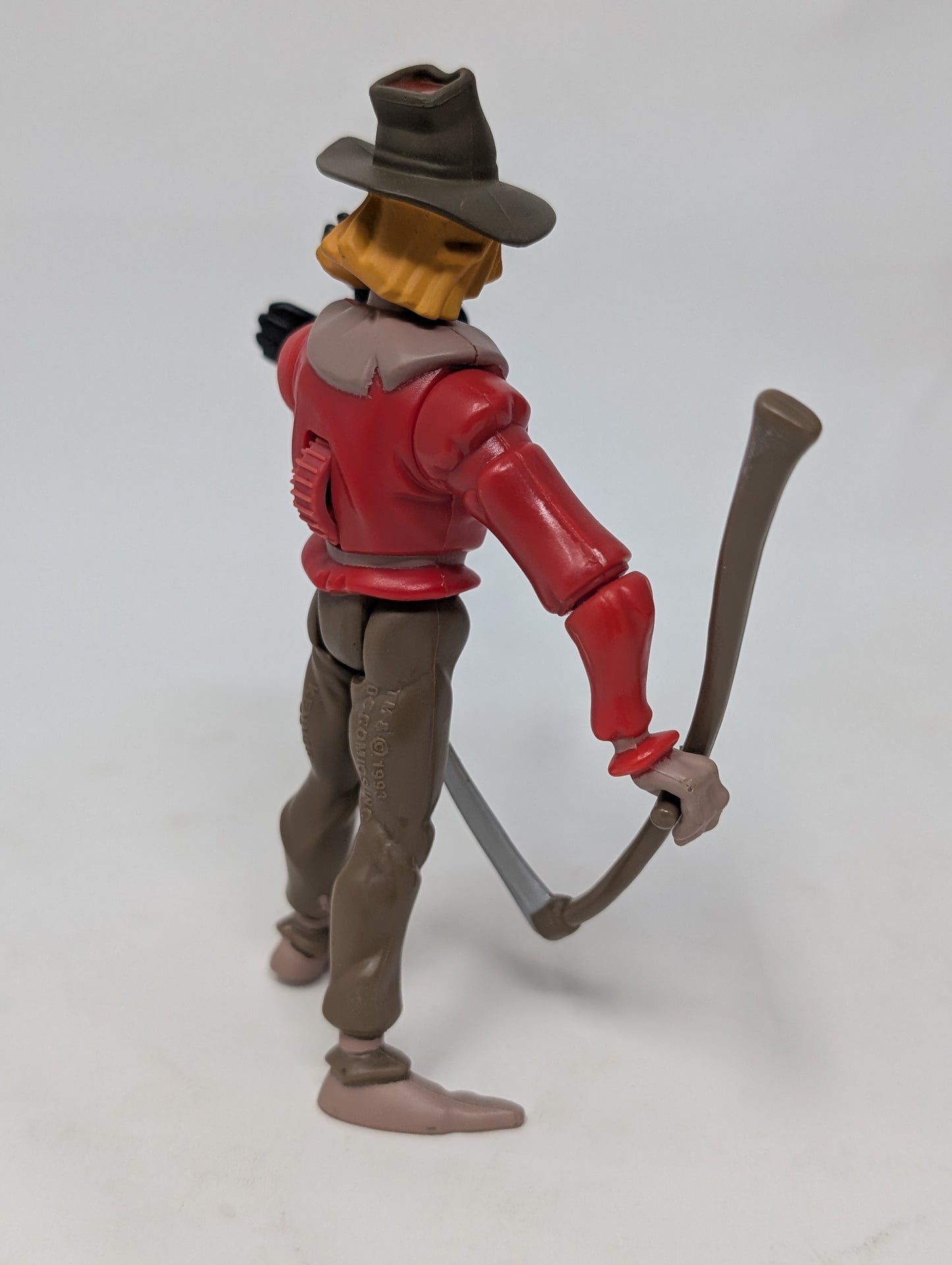 Vtg (1993) Batman The Animated Series Scarecrow Figure (Loose)