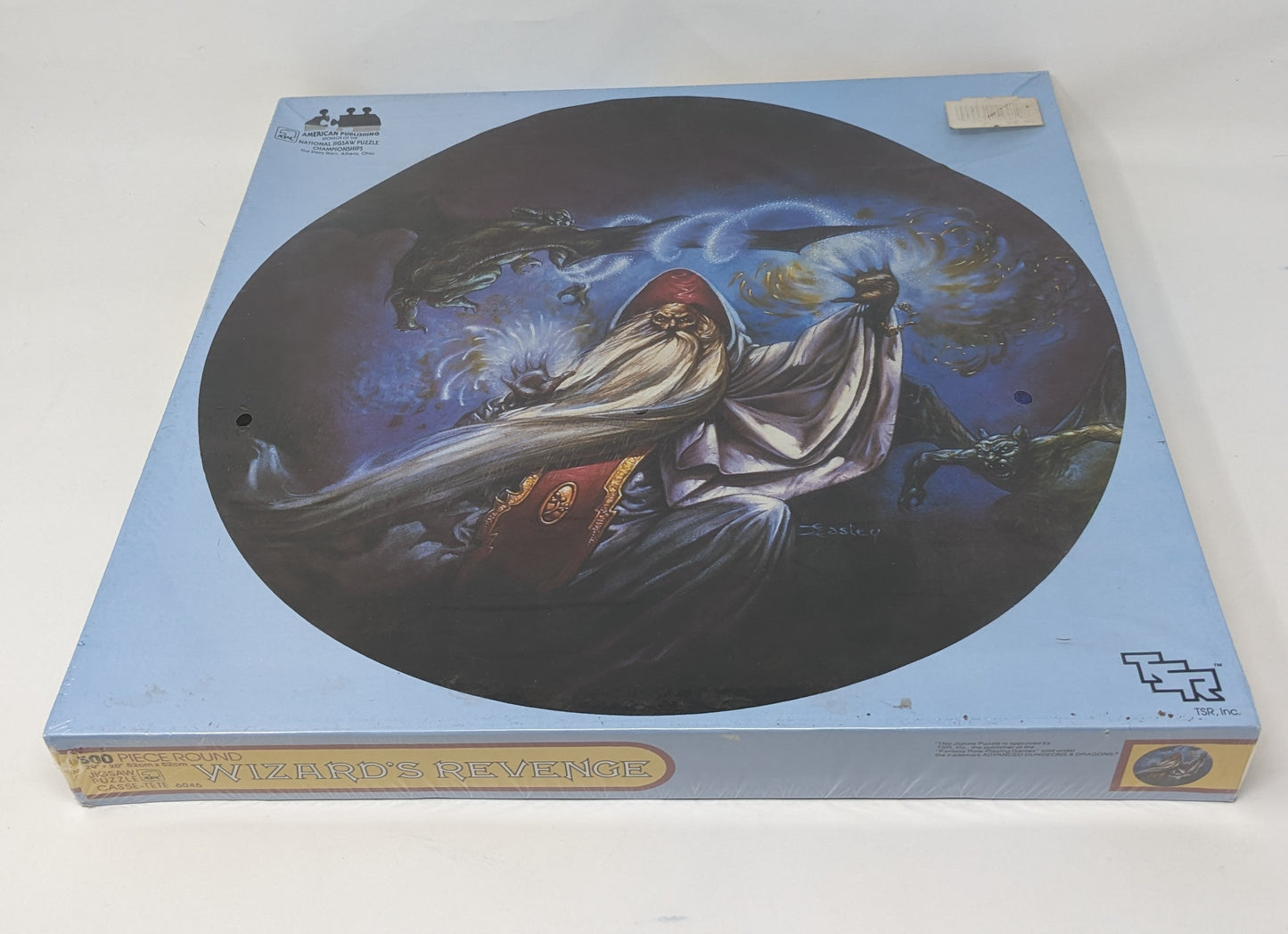 Vtg (1984) Advanced Dungeons & Dragons Wizard's Revenge 500 pc Jigsaw Puzzle SEALED