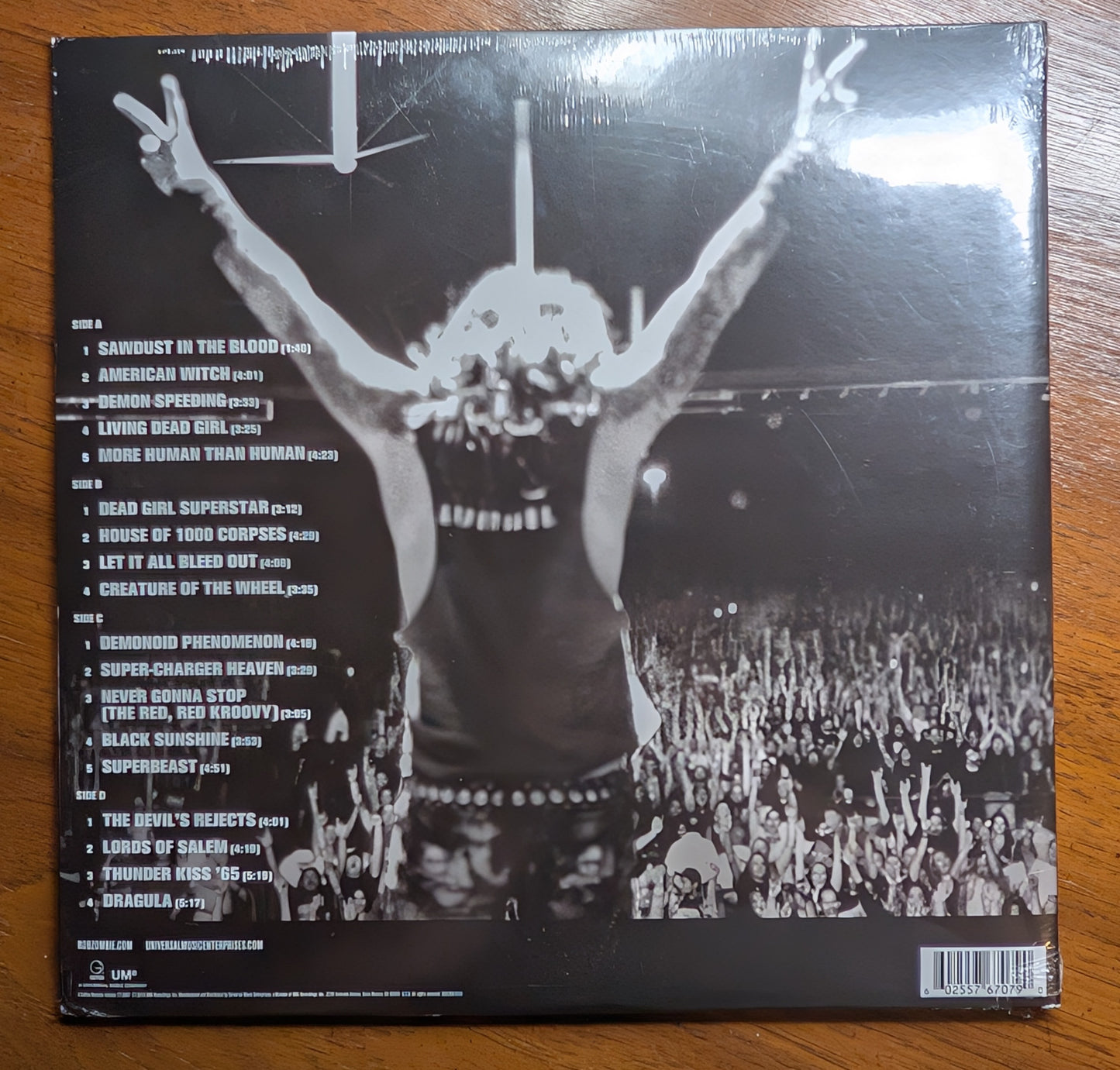 Zombie Live Rob Zombie LP (Sealed)