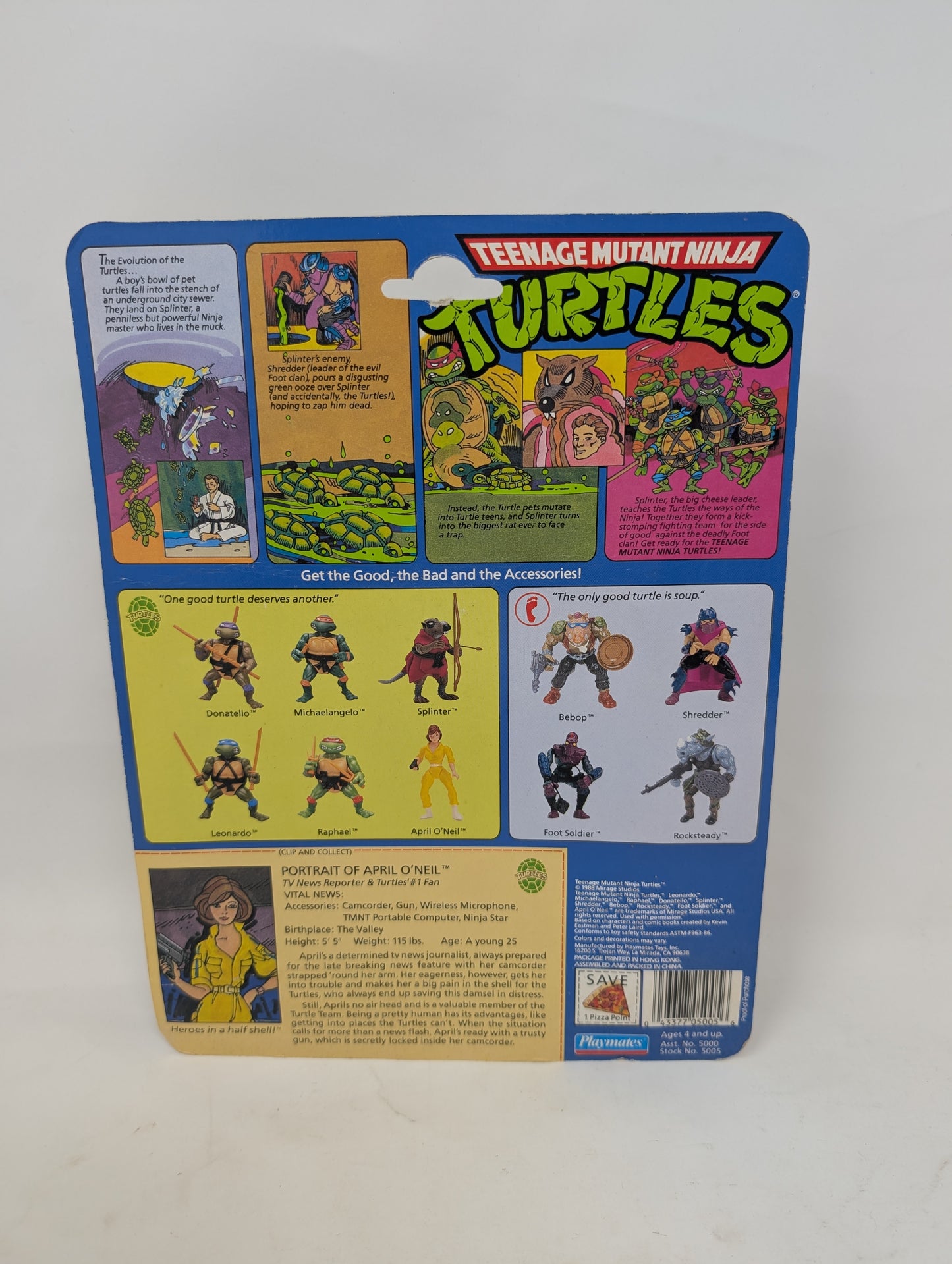 Vtg (1988) TMNT April O'Neil Figure