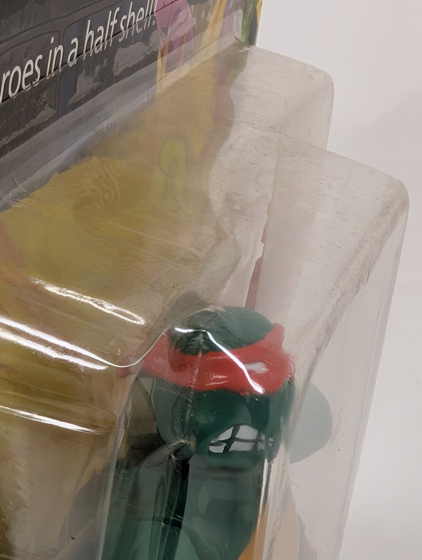 Vtg (1988) TMNT Michelangelo Figure (10 Back, Unpunched)