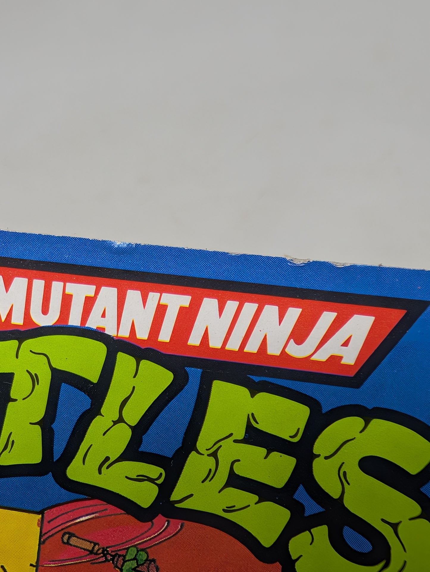 Vtg (1988) TMNT Michelangelo Figure (10 Back, Unpunched)