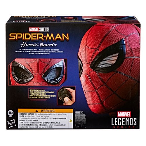 Spider-Man: Homecoming Marvel Legends Electronic Expressive Mask