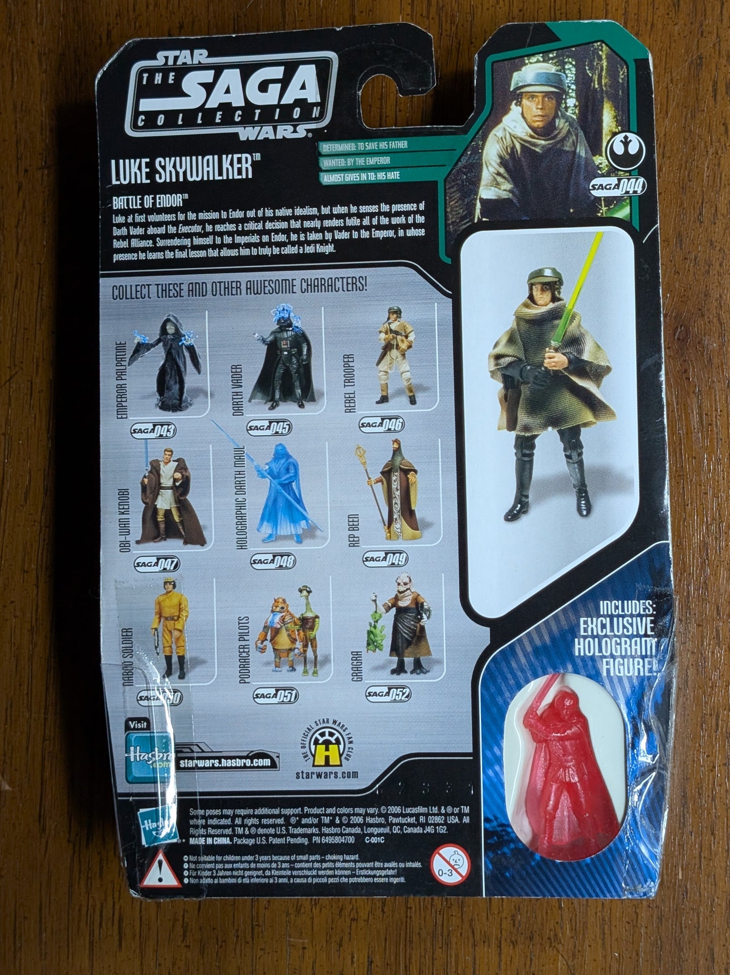Star Wars The Saga Collection Luke Skywalker (Return of the Jedi)