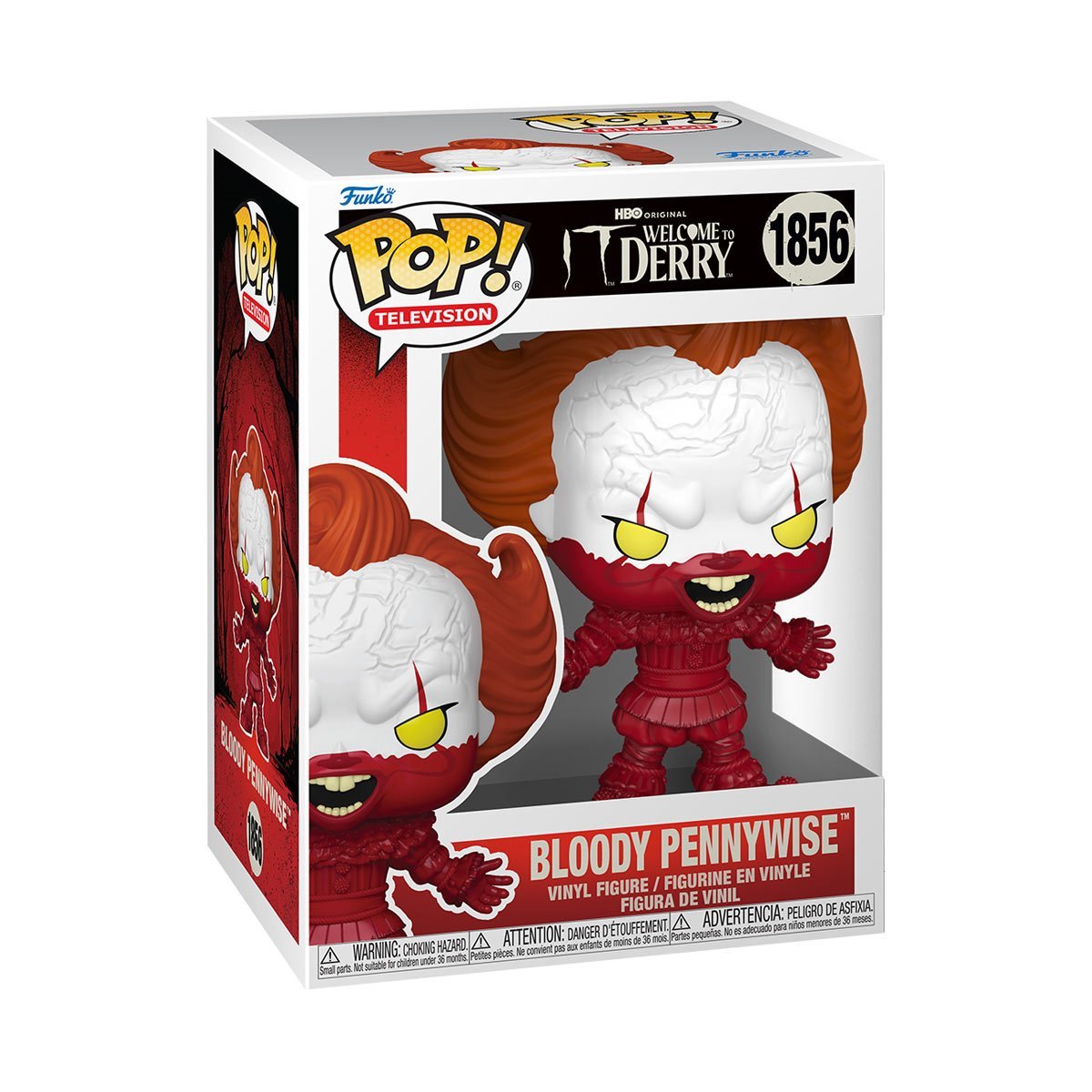 It: Welcome to Derry Bloody Pennywise Funko Pop! Vinyl Figure #1856