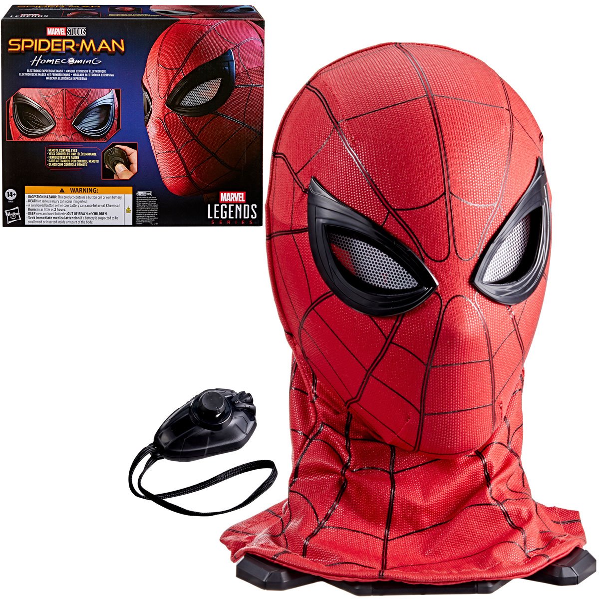Spider-Man: Homecoming Marvel Legends Electronic Expressive Mask