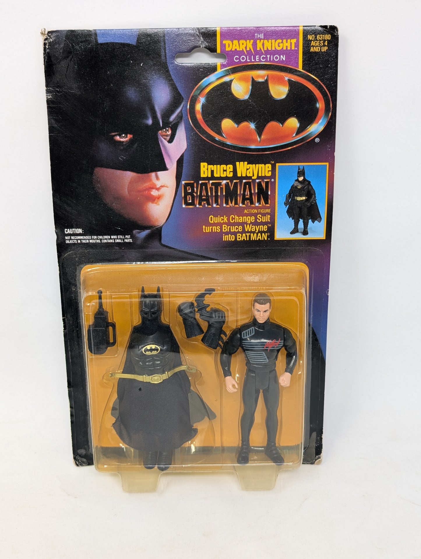 Vtg (1990) Dark Knight Collection Bruce Wayne Figure