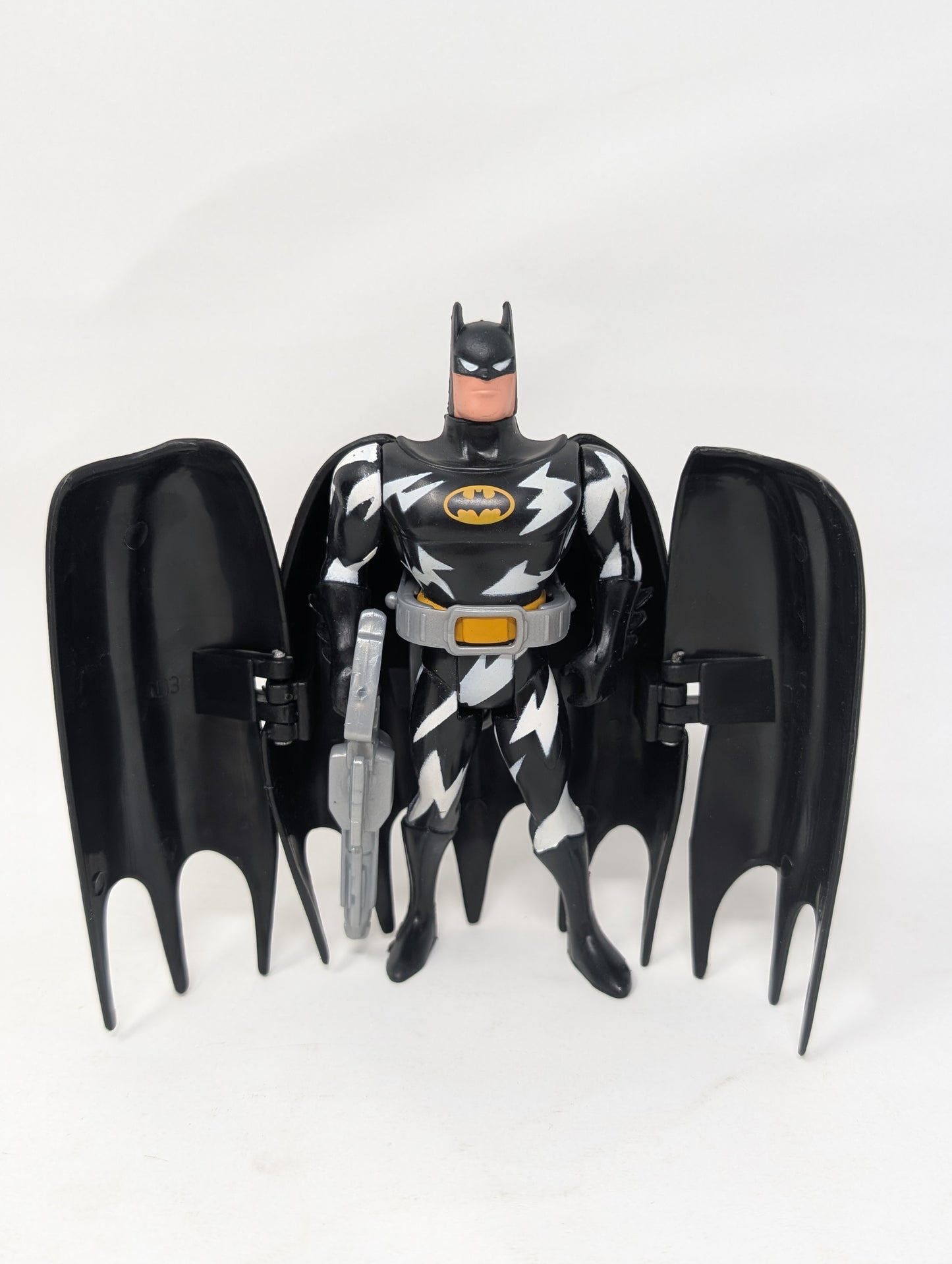 Vtg (1993) Batman The Animated Series Lightning Strike Batman Figure (Loose)
