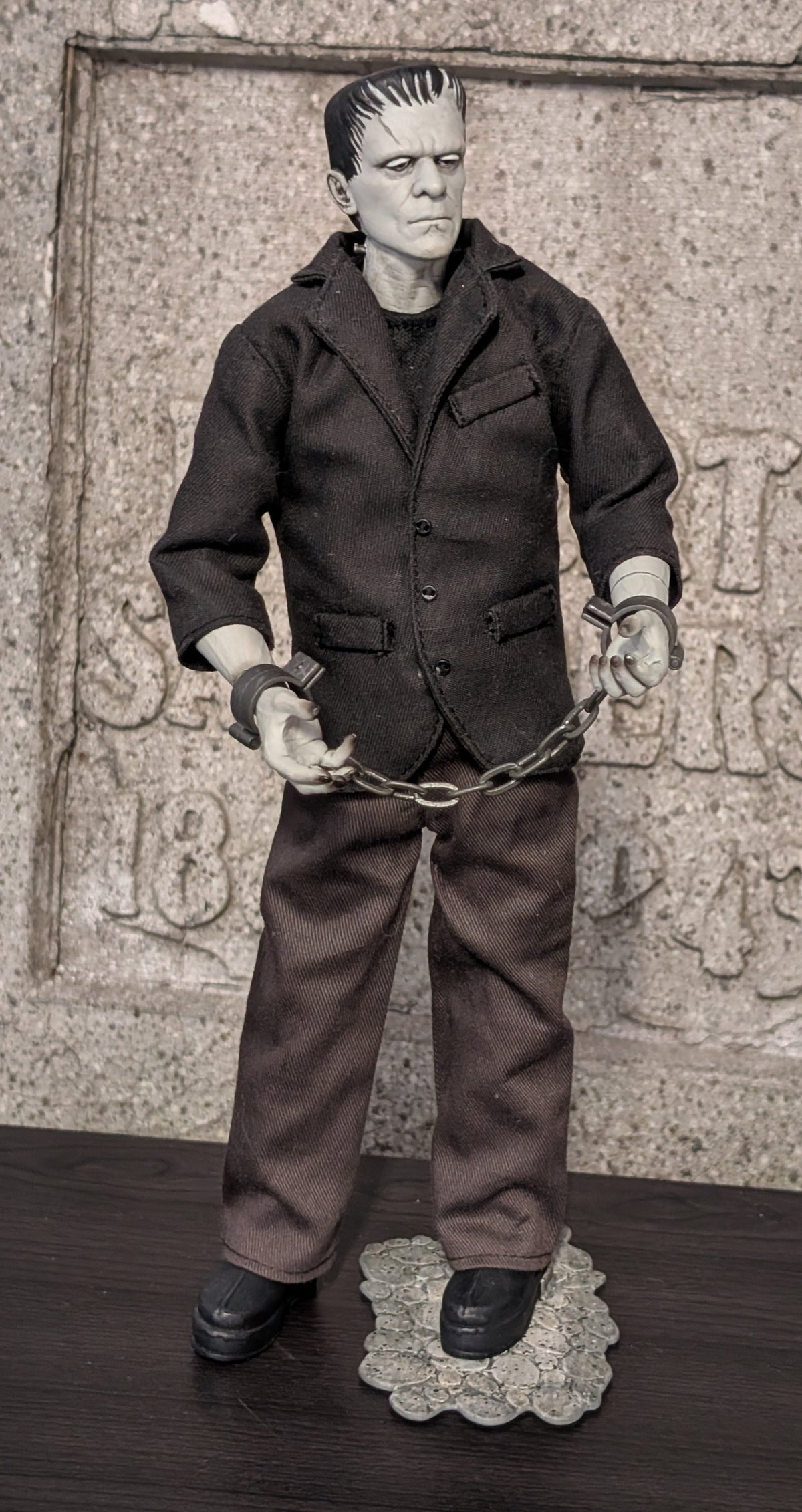2000 Sideshow Frankenstein's Monster B&W Variant 12" Figure (Loose)