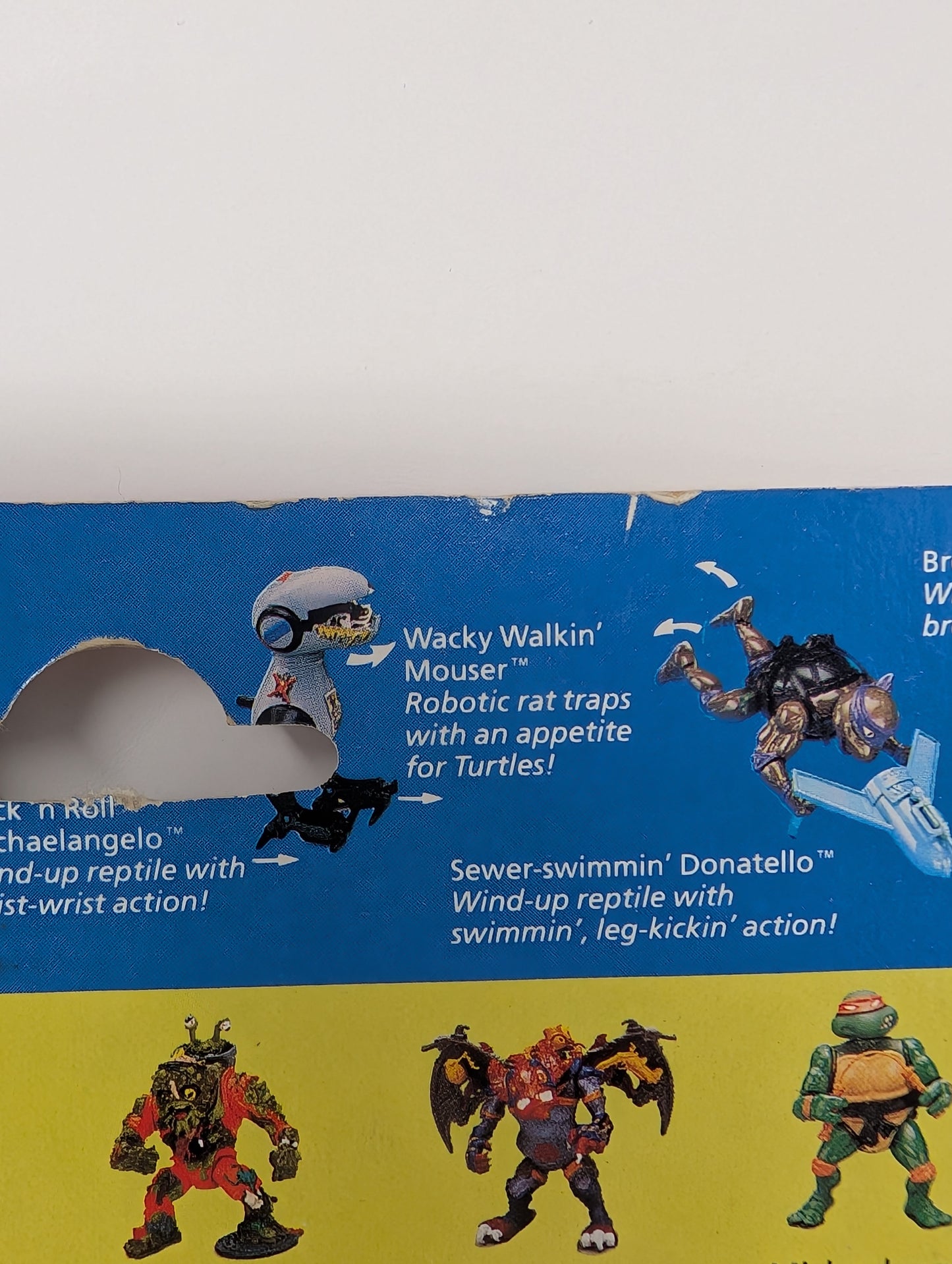 Vtg (1990) TMNT Mondo Gecko Figure