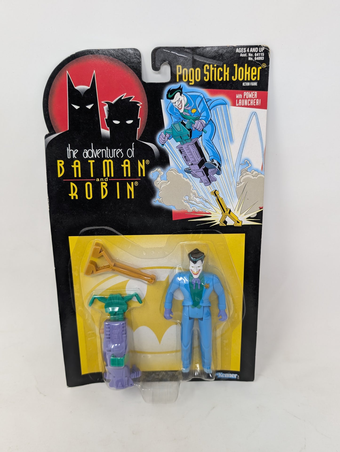 Vtg (1996) Adventures of Batman & Robin Pogo Stick Joker