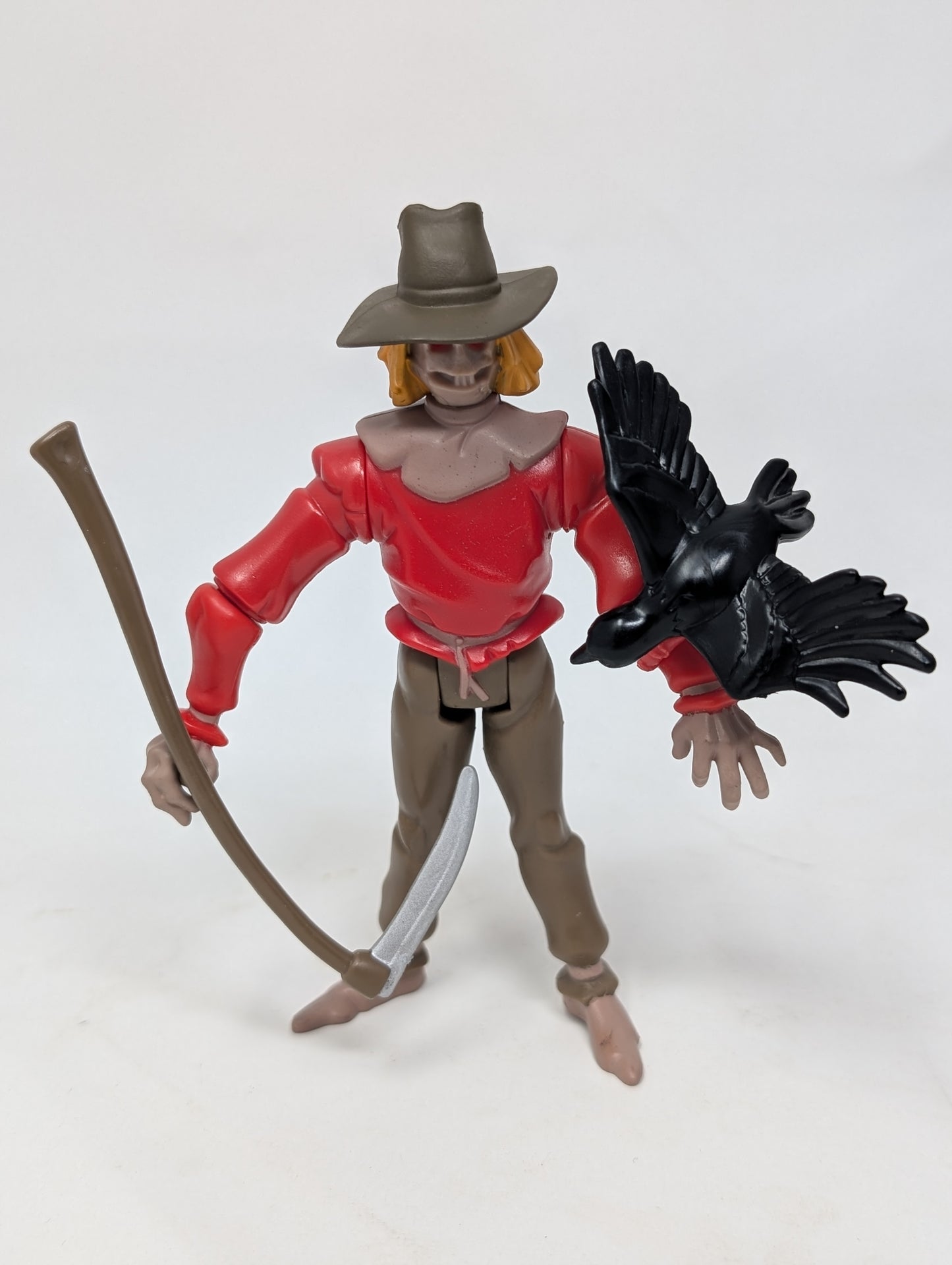 Vtg (1993) Batman The Animated Series Scarecrow Figure (Loose)
