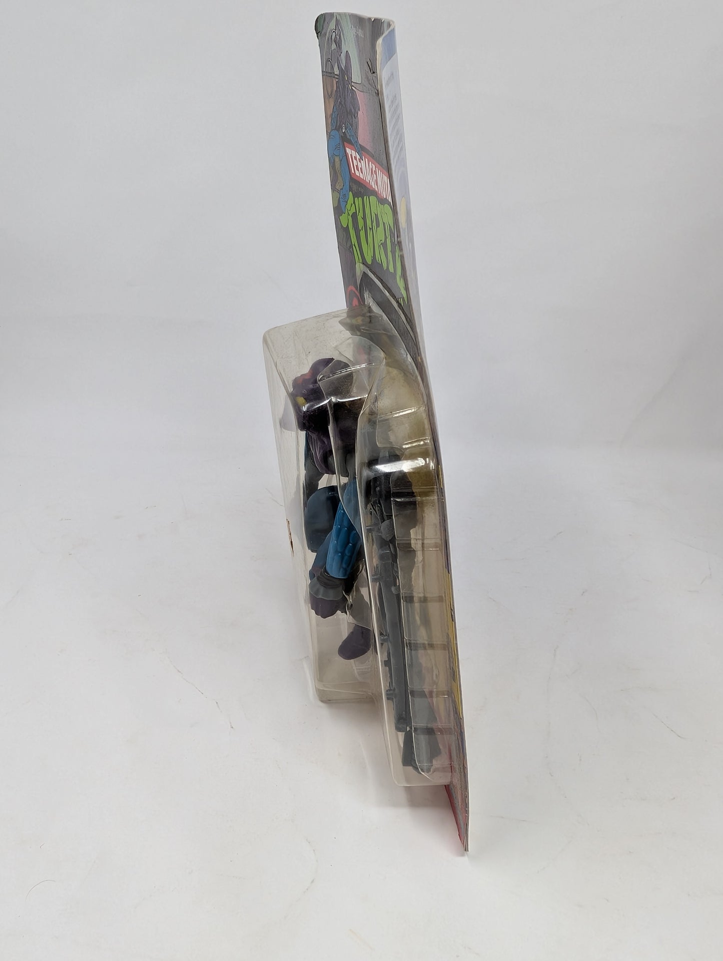 Vtg (1988) TMNT Foot Soldier Figure (Unpunched, 10 Back)