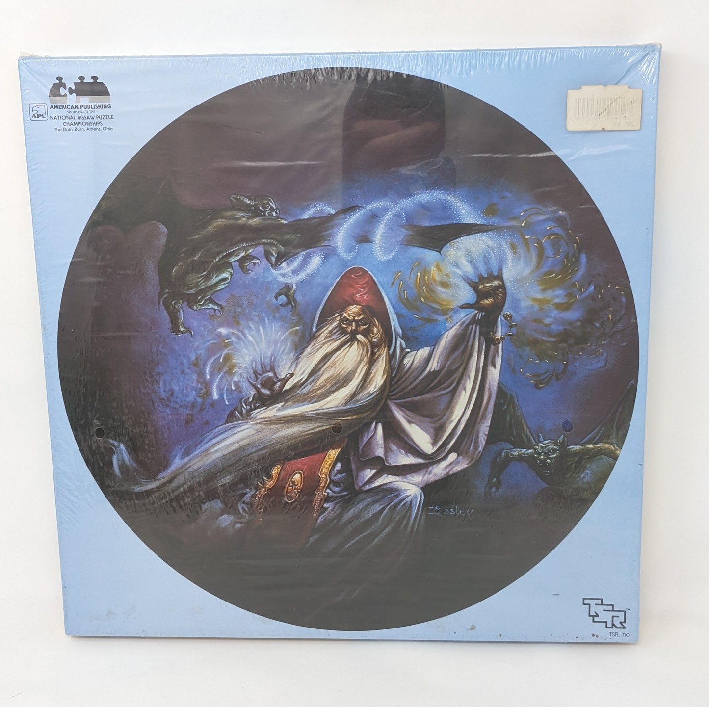 Vtg (1984) Advanced Dungeons & Dragons Wizard's Revenge 500 pc Jigsaw Puzzle SEALED