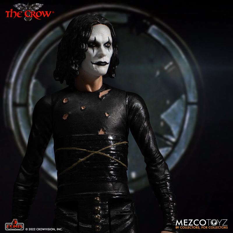 Mezco 5 POINTS (3.75 in)The Crow Deluxe Figure Set