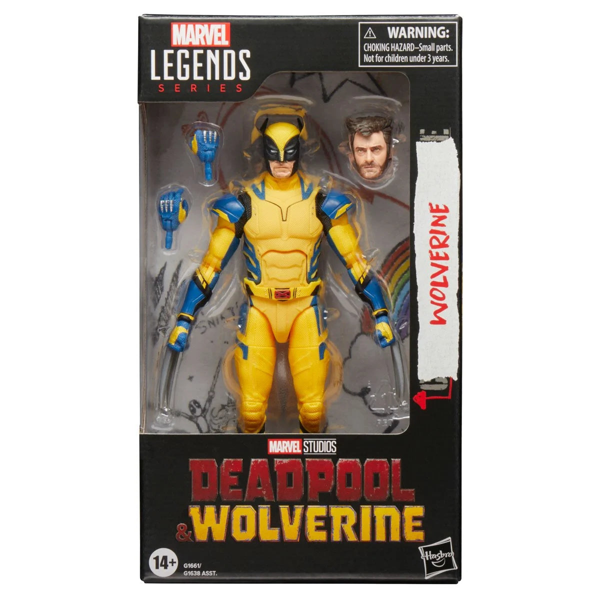 Amazon.com: Marvel Legends Series Headpool Logan, Deadpool