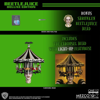 Beetlejuice Deluxe Edition One:12 Collective Action Figure