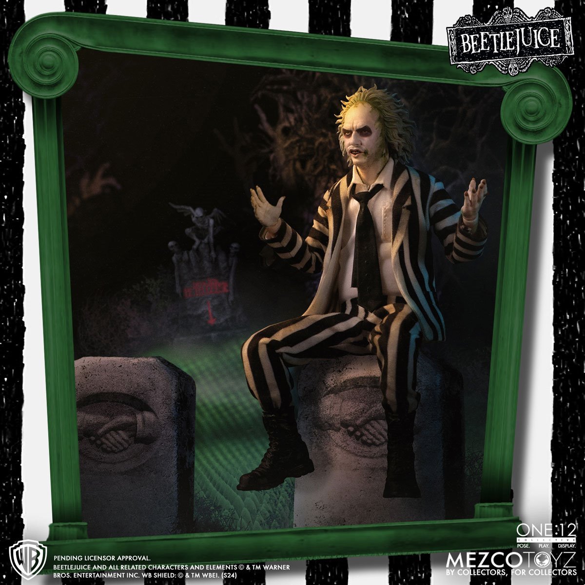 Beetlejuice Deluxe Edition One:12 Collective Action Figure