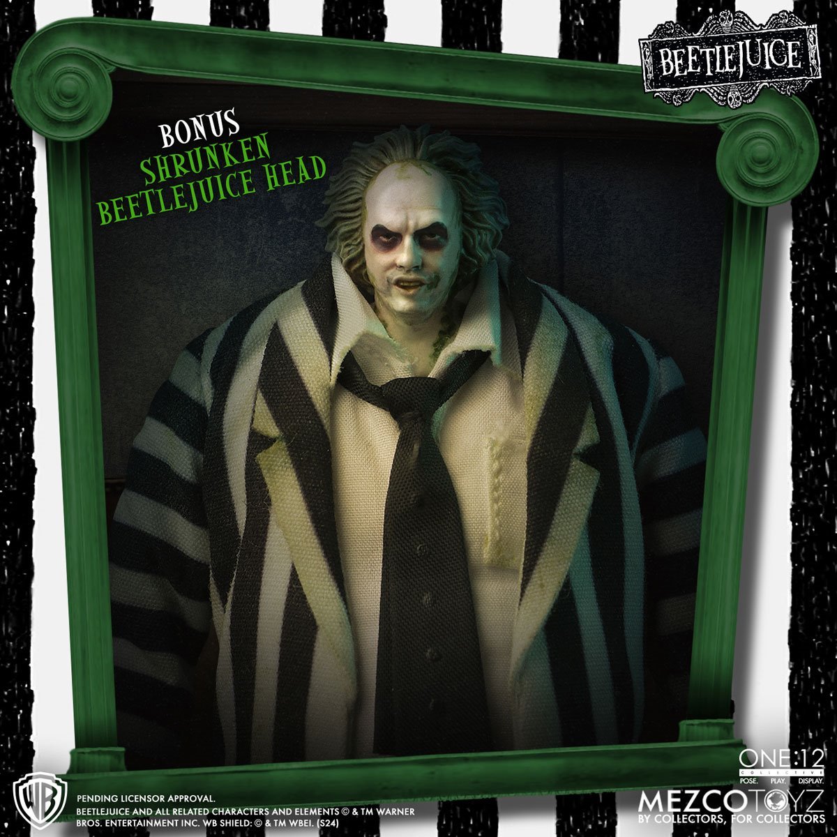 Beetlejuice Deluxe Edition One:12 Collective Action Figure