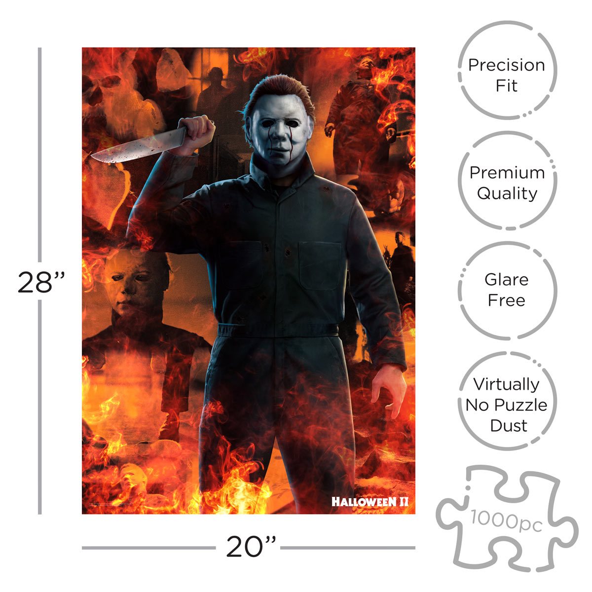 Halloween 2 Fire 1,000-Piece Puzzle