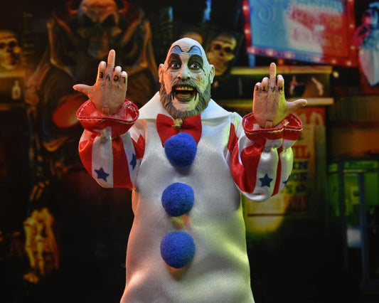 House of 1000 Corpses – 20th Anniversary 8” Clothed Action Figure – Captain Spaulding
