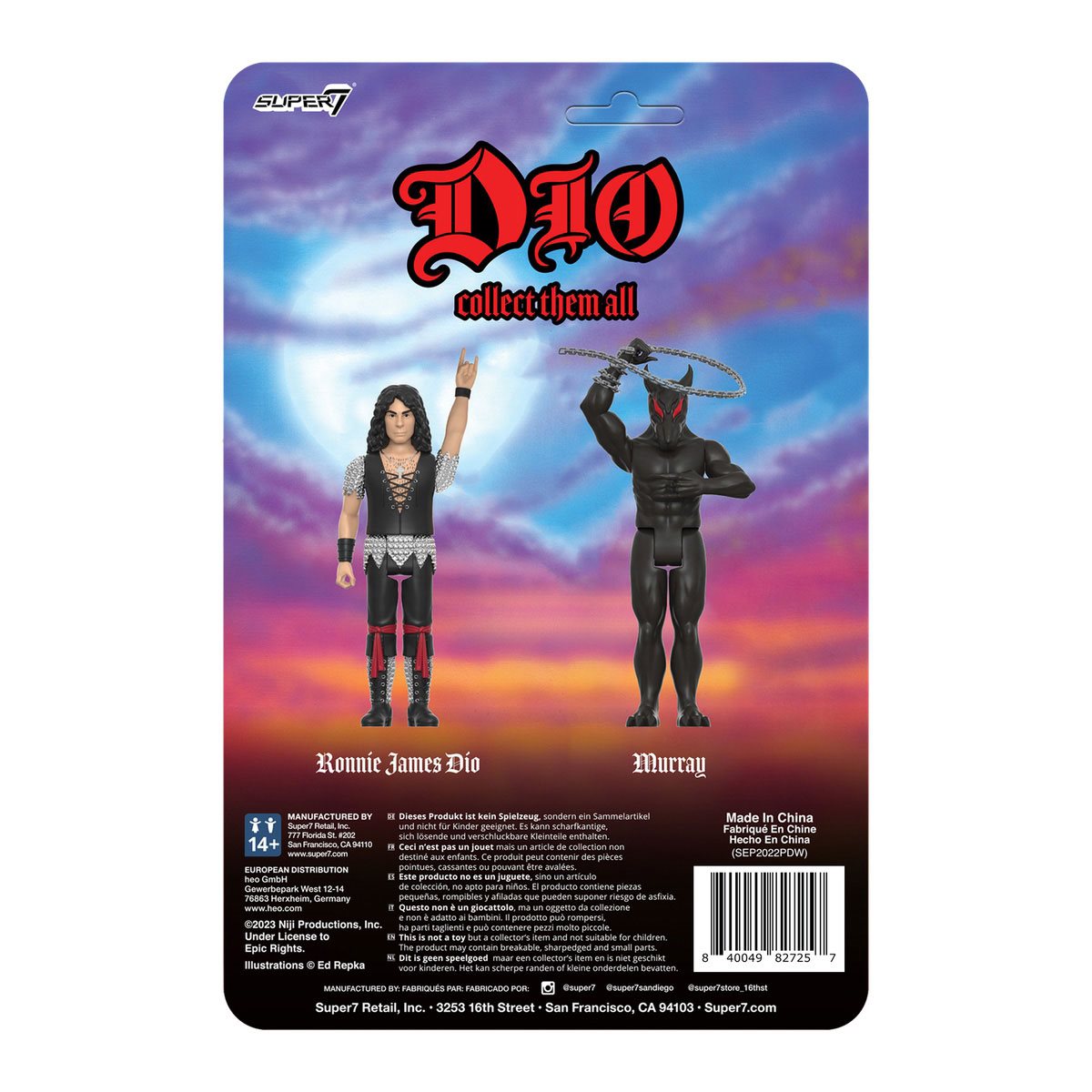 Dio Murray 3 3/4-Inch ReAction Figure
