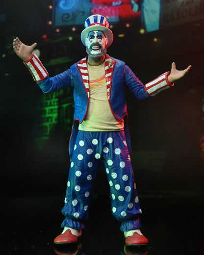 House of 1000 Corpses 7″ Scale Action Figure – Captain Spaulding (Tailcoat) 20th Anniversary Figure