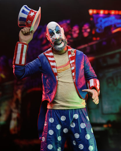 House of 1000 Corpses 7″ Scale Action Figure – Captain Spaulding (Tailcoat) 20th Anniversary Figure