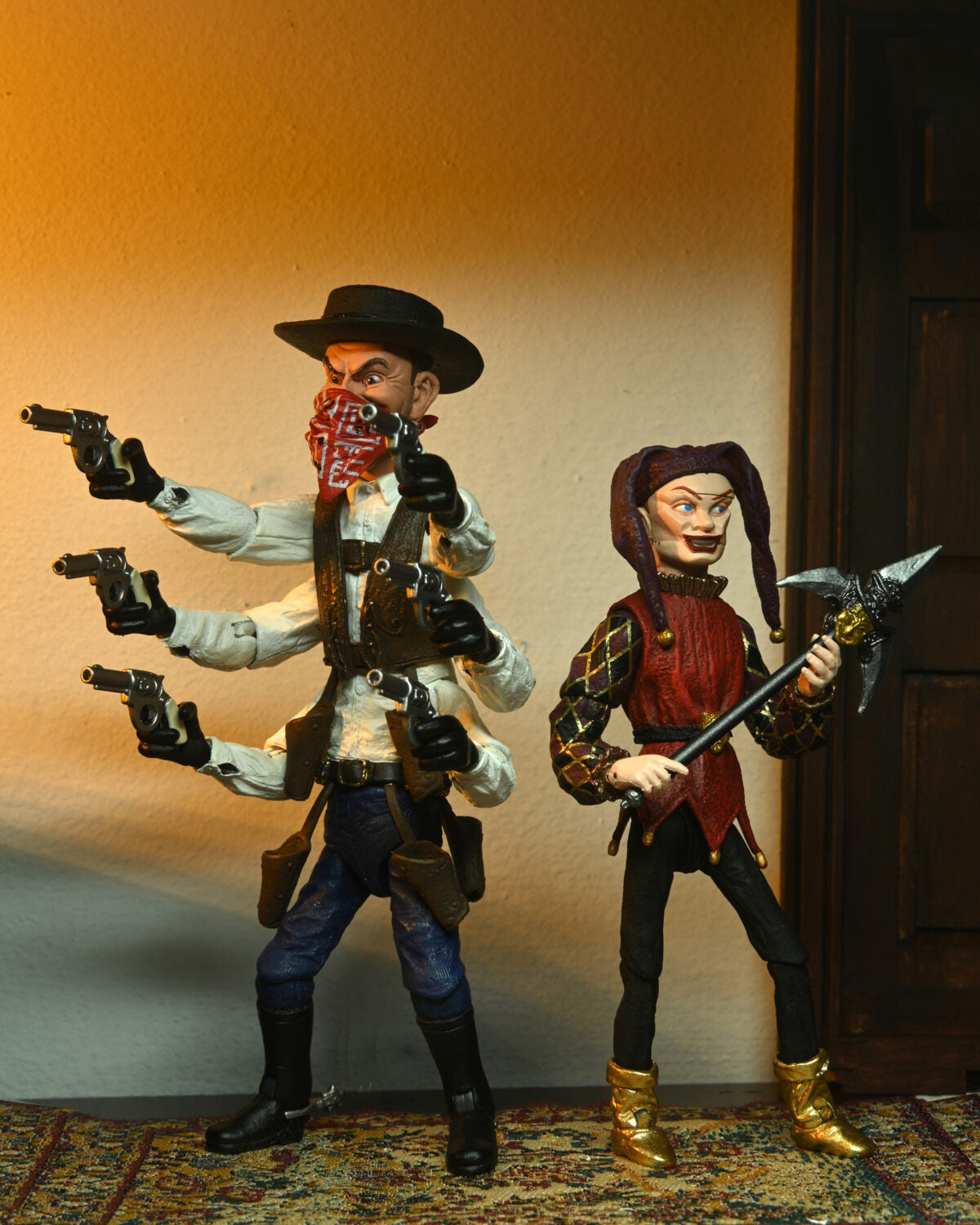 7″ Scale Action Figures – Ultimate Six-Shooter & Jester 2-pack