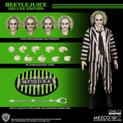 Beetlejuice Deluxe Edition One:12 Collective Action Figure