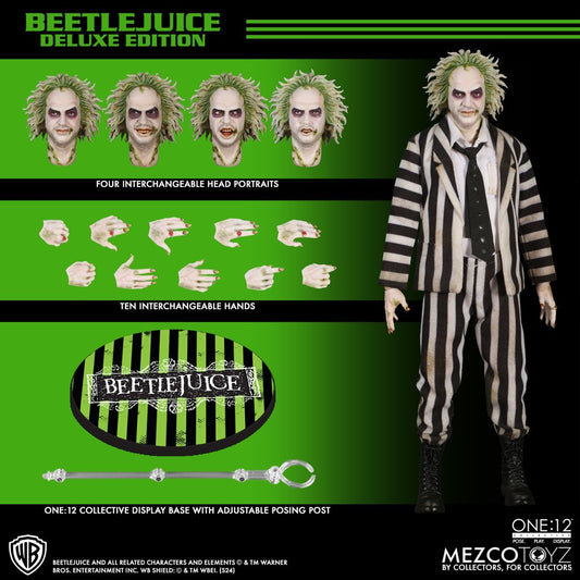 Beetlejuice Deluxe Edition One:12 Collective Action Figure